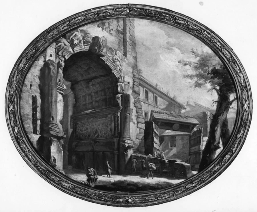 Veduta dell'Arco di Tito